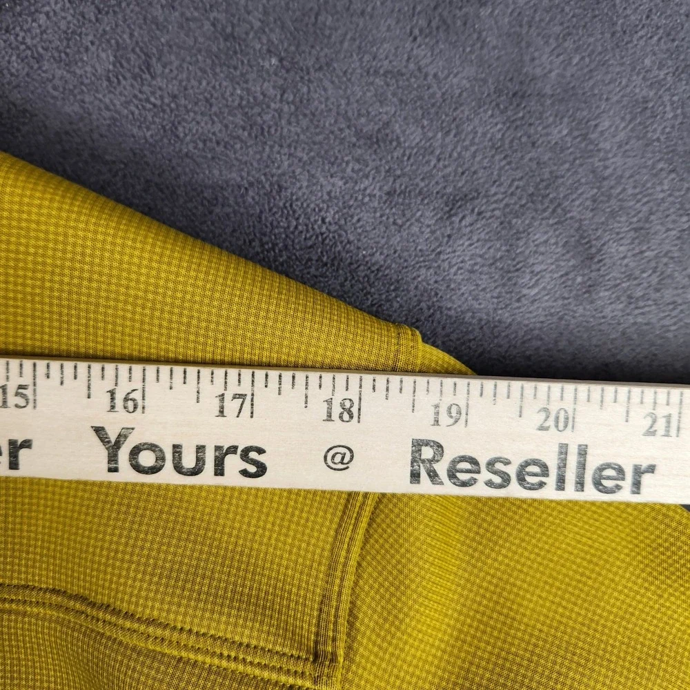 Arcteryx Fortrez Hoody‎ Mens Medium Mustard Yellow Full Zip Fleece Jacket 18090